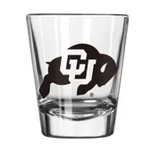 Logo Brands Colorado 2Oz Gameday Shot Glass 126-G2s-1 Colorado Buffaloes