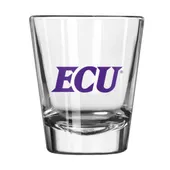 Logo Brands East Carolina 2Oz Gameday Shot Glass 131-G2s-1 East Carolina Pirates
