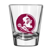 Logo Brands Florida State 2Oz Gameday Shot Glass 136-G2s-1 Florida State Seminoles