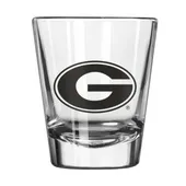 Logo Brands Georgia 2Oz Gameday Shot Glass 142-G2s-1 Georgia Bulldogs