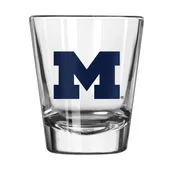 Logo Brands Michigan 2Oz Gameday Shot Glass 171-G2s-1 Marshall Thundering Herd