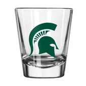 Logo Brands Michigan State 2Oz Gameday Shot Glass 172-G2s-1 Michigan State Spartans