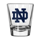 Logo Brands Notre Dame 2Oz Gameday Shot Glass 190-G2s-1 Notre Dame Fighting Irish