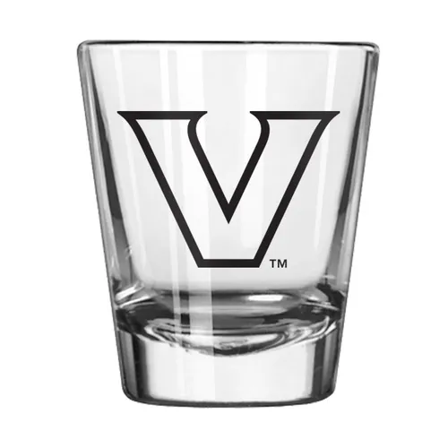 Logo Brands Vanderbilt 2Oz Gameday Shot Glass 232-G2s-1 Vanderbilt Commodores