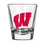 Logo Brands Wisconsin 2Oz Gameday Shot Glass 244-G2s-1 Wisconsin Badgers