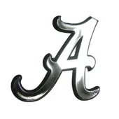 Fan Mats University Of Alabama Molded Chrome Emblem 102-F609 Alabama Crimson Tide