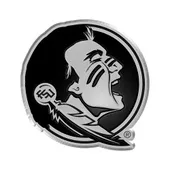 Fan Mats Florida State University Molded Chrome Emblem 136-F609 Florida State Seminoles