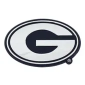 Fan Mats University Of Georgia Chrome Emblem 142-F600 Georgia Bulldogs