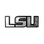 Fan Mats Lsu Molded Chrome Emblem 162-F609 Lsu Tigers