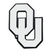 Fan Mats University Of Oklahoma Chrome Emblem 192-F600 Oklahoma Sooners