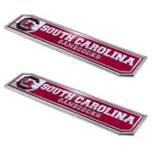 Fan Mats University Of South Carolina Embossed Truck Emblem 2-Pk 208-F130.2 South Carolina Gamecocks