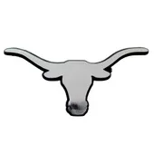 Fan Mats University Of Texas Molded Chrome Emblem 218-F609 Texas Longhorns