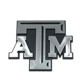 Fan Mats Texas A&M University Molded Chrome Emblem 219-F609 Texas A&M Aggies