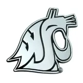 Fan Mats Washington State University Chrome Emblem 238-F600 Washington State Cougars