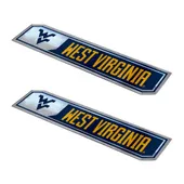 Fan Mats West Virginia University Embossed Truck Emblem 2-Pk 239-F130.2 West Virginia Mountaineers
