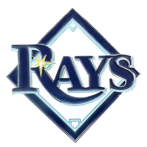 Fan Mats MLB - Tampa Bay Rays Color Emblem 528-F601 Tampa Bay Rays ...
