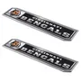 Fan Mats NFL - Cincinnati Bengals Embossed Truck Emblem 2-Pk 607-F130.2 Cincinnati Bengals