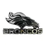 Fan Mats NFL - Denver Broncos Molded Chrome Emblem 610-F609 Denver Broncos