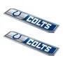 Fan Mats NFL - Indianapolis Colts Embossed Truck Emblem 2-Pk 614-F130.2 Indianapolis Colts