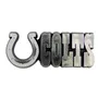 Fan Mats NFL - Indianapolis Colts Molded Chrome Emblem 614-F609 Indianapolis Colts