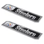 Fan Mats NFL - Pittsburgh Steelers Embossed Truck Emblem 2-Pk 625-F130.2 Pittsburgh Steelers