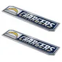 Fan Mats NFL - Los Angeles Chargers Embossed Truck Emblem 2-Pk 626-F130.2 La Chargers