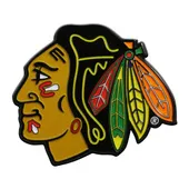 Fan Mats NHL - Chicago Blackhawks Color Emblem 807-F601 Chicago Blackhawks