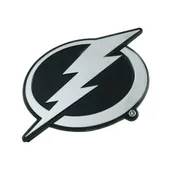 Fan Mats NHL - Tampa Bay Lightning Chrome Emblem 827-F600 Tampa Bay Lightning