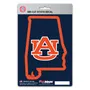 Fan Mats Auburn University State Shape Decal 110-F602-Sh Auburn Tigers