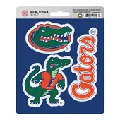 Fan Mats University Of Florida Decal 3-Pk 135-F602.3 Florida Gators