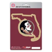 Fan Mats Florida State University State Shape Decal 136-F602-Sh Florida State Seminoles