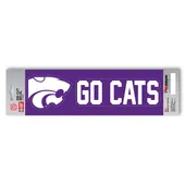 Fan Mats Kansas State University Team Slogan Decal 158-F602-Ts Kansas State Wildcats