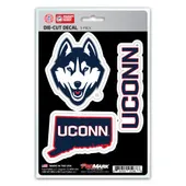 Fan Mats University Of Connecticut Decal 3-Pk 226-F602.3 Connecticut Huskies