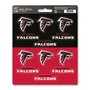 Fan Mats NFL - Atlanta Falcons Mini Decal 12-Pk 602-F602.12 Atlanta Falcons