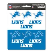 Fan Mats NFL - Detroit Lions Mini Decal 12-Pk 611-F602.12 Detroit Lions