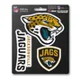 Fan Mats NFL - Jacksonville Jaguars Decal 3-Pk 615-F602.3 Jacksonville Jaguars