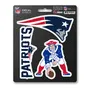 Fan Mats NFL - New England Patriots Decal 3-Pk 619-F602.3 New England Patriots