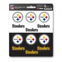 Fan Mats NFL - Pittsburgh Steelers Mini Decal 12-Pk 625-F602.12-C1 Pittsburgh Steelers