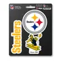 Fan Mats NFL - Pittsburgh Steelers Decal 3-Pk 625-F602.3 Pittsburgh Steelers
