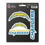 Fan Mats NFL - Los Angeles Chargers Decal 3-Pk 626-F602.3 La Chargers