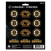 Fan Mats NHL - Boston Bruins Mini Decal 12-Pk 803-F602.12 Boston Bruins