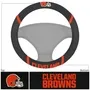 Fan Mats NFL - Cleveland Browns Steering Wheel Cover 608-F121 Cleveland Browns