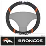 Fan Mats NFL - Denver Broncos Steering Wheel Cover 610-F121 Denver Broncos