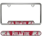 Fan Mats University Of Alabama Embossed License Plate Frame 102-F122 Alabama Crimson Tide