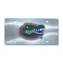 Fan Mats University Of Florida Chrome Diecast License Plate 135-F114-Crm Florida Gators
