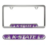 Fan Mats Kansas State University Embossed License Plate Frame 158-F122 Kansas State Wildcats