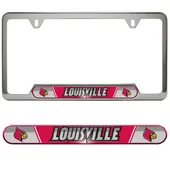 Fan Mats University Of Louisville Embossed License Plate Frame 161-F122 Louisville Cardinals