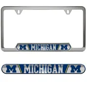 Fan Mats University Of Michigan Embossed License Plate Frame 171-F122 Marshall Thundering Herd