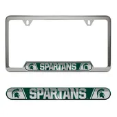 Fan Mats Michigan State University Embossed License Plate Frame 172-F122 Michigan State Spartans