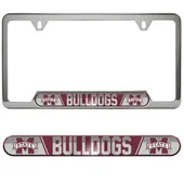 Fan Mats Mississippi State University Embossed License Plate Frame 177-F122 Mississippi State Bulldo